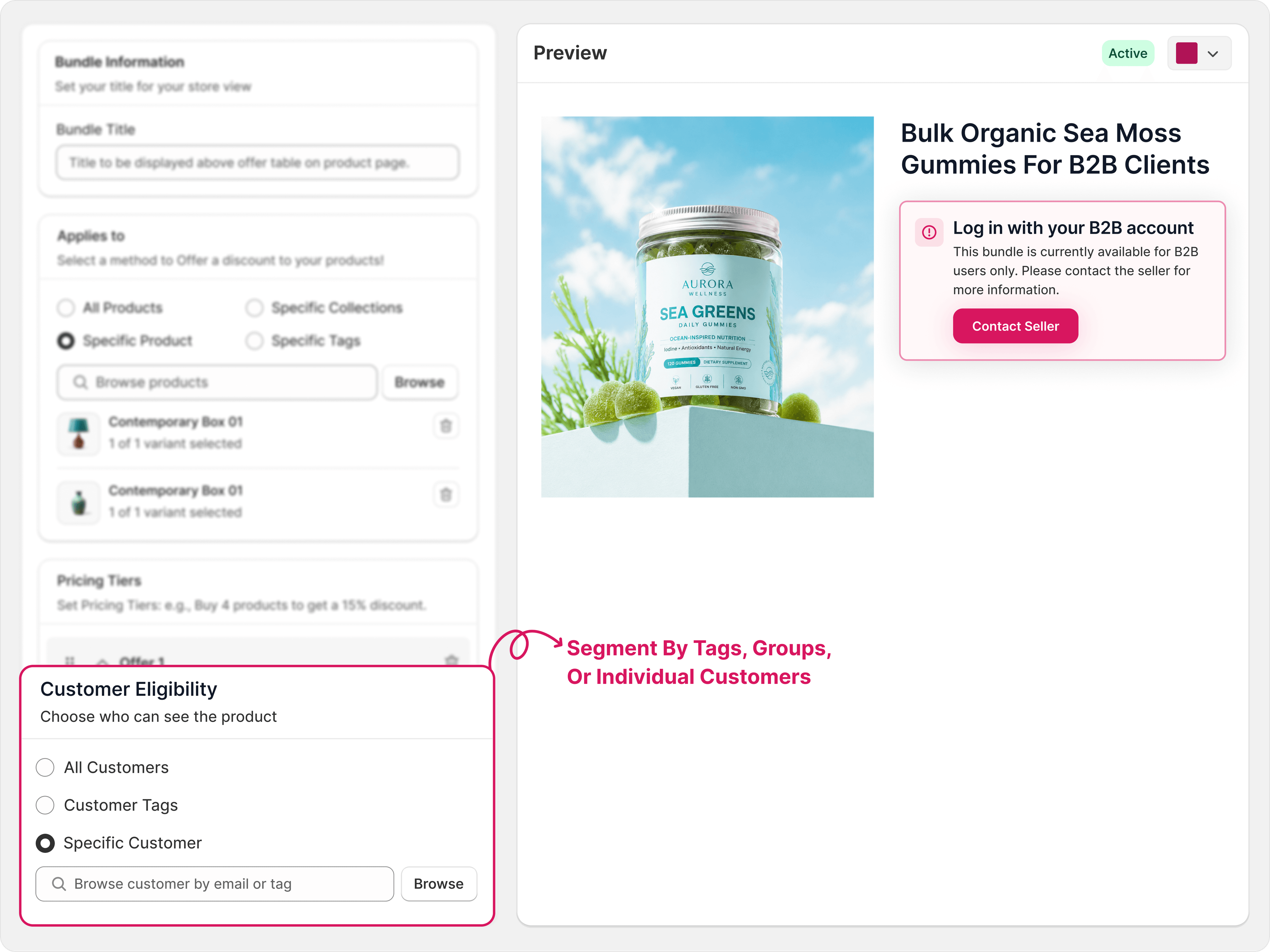 Customer targeting