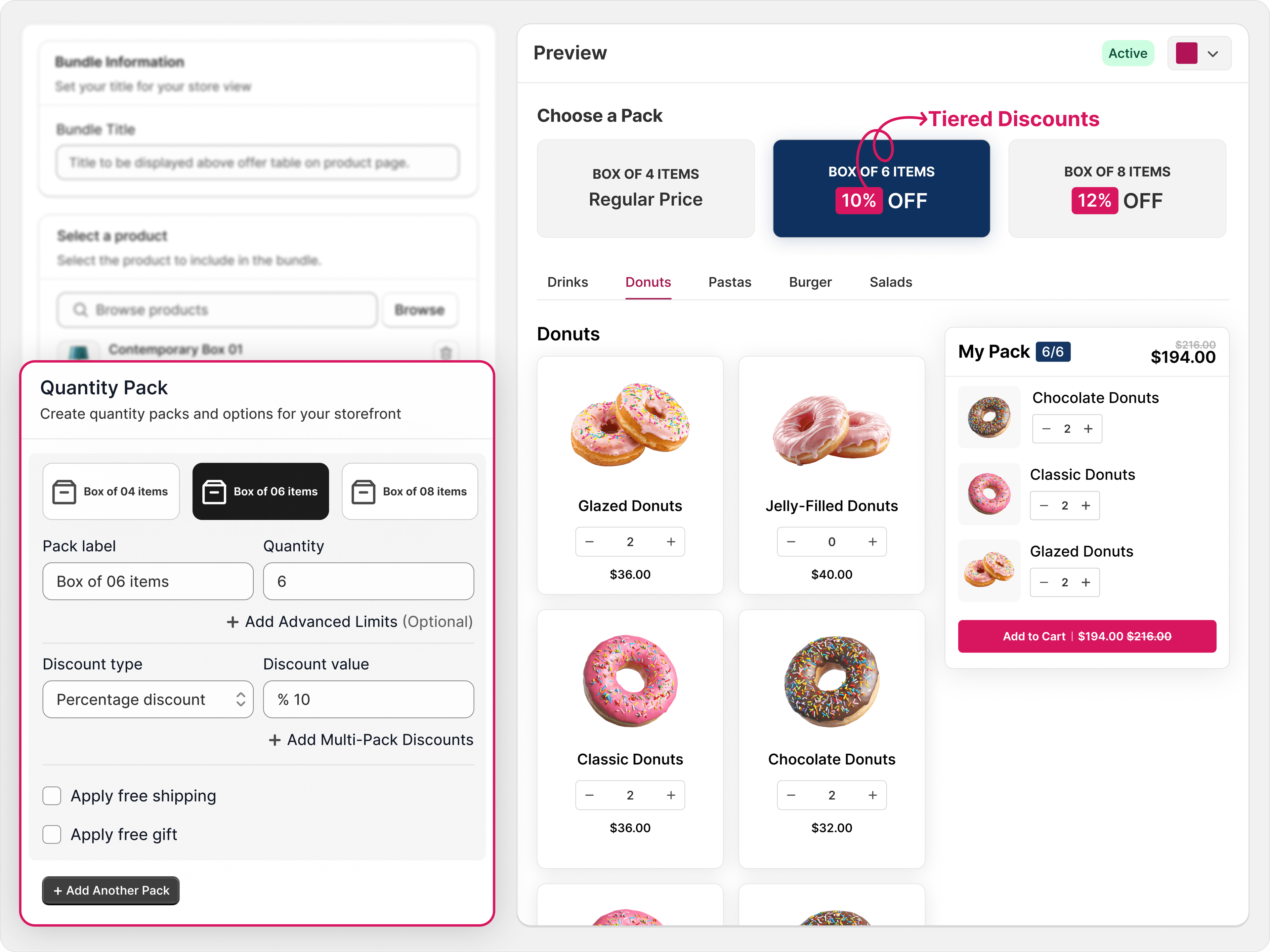 Tiered Discounts
