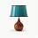 Teal Table Lamp