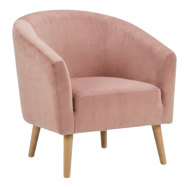Accent Chair — Blush