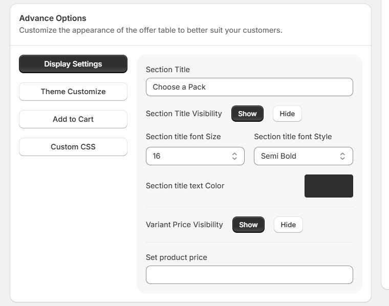 how to start a subscription box business with Shopify- pushbundle custom display