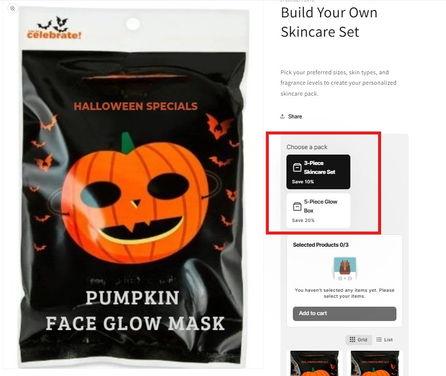 how to start a subscription box business with Shopify- pushbundle live 1