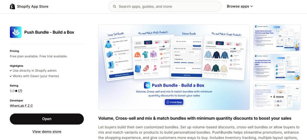 new year bundles shopify - PushBundle on Shopify app store
