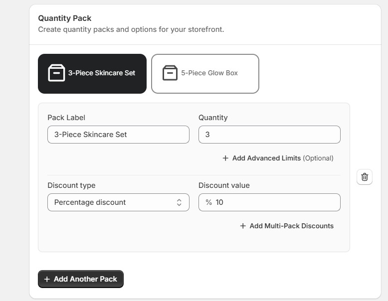 Personalized Shopping - PushBundle pack 1