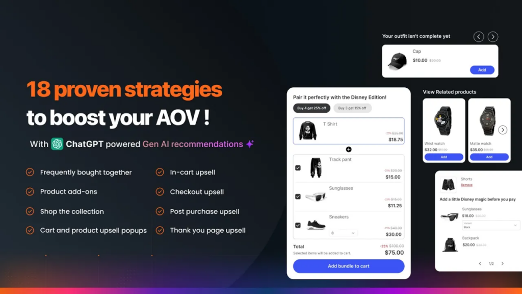 Upsell & Cross Sell — Selleasy