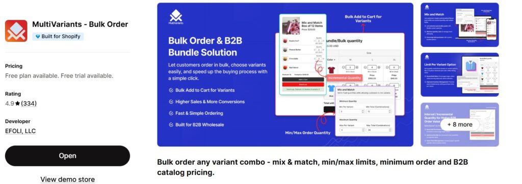 MultiVarinats - Mix and Match App