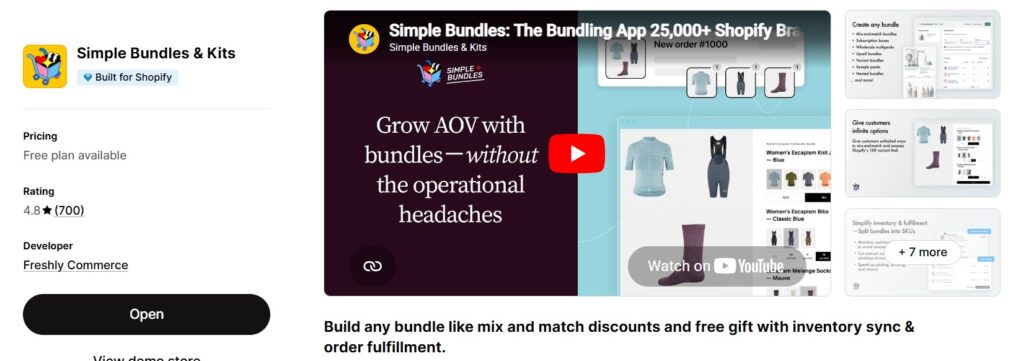 Simple bundles and kits
