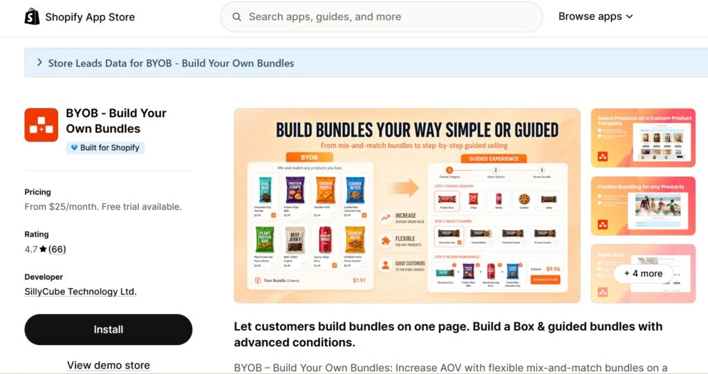 best personalized bundle apps for shopify - BYOB