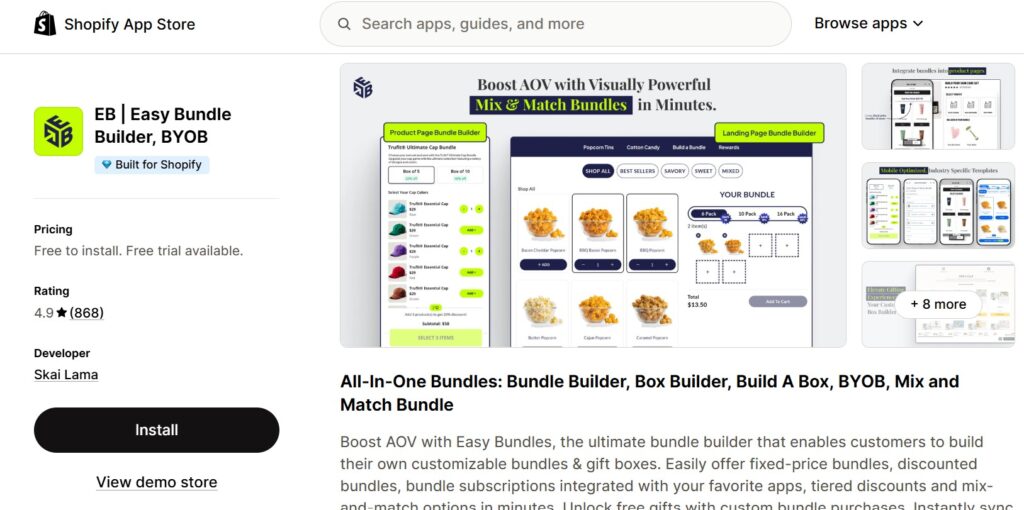best personalized bundle apps for shopify - EB