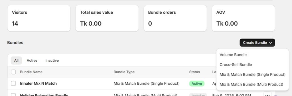 best personalized bundle apps for shopify - pushbundle options