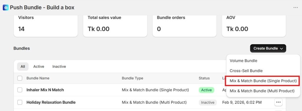 coho bakery - pushbundle mix and match single