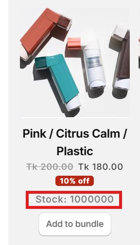 sell inhalers on shopify -  pushbundle stock